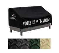 Housse de protection pour banc de jardin sur mesure Respirant et coupe-vent pour 2/3/4 places Housse de protection robuste pour meubles de jardin Housse de protection sur mesure pour banc de jardin