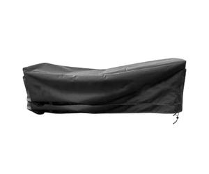 Housse de protection pour banc de presse avec cordon de serrage réglable | Protection de banc de fitness pour terrasse, balcon, appartement, cave, atelier, abri de jardin