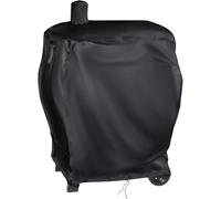 Housse de protection pour barbecue, charbon de bois 420D, portable, imperméable, tissu Oxford très résistant aux UV, pour la cuisine dans le jardin et les fêtes (housse de fumoir XXL)