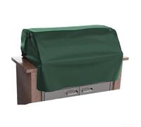Housse de protection pour barbecue d'extérieur en tissu Oxford 210D, vert gris, 81 x 66 x 61 cm, 94 x 69 x 61 cm, housse imperméable pour barbecue (81 x 66 x 61 cm)