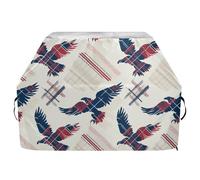Housse de protection pour barbecue d'extérieur Motif Big Bird Rouge/bleu 165 cm