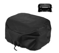 Housse de Protection pour Barbecue électrique Weber Lumin/Compact, Tissu 600D, Robuste, imperméable, résistant aux UV, sans Support, Accessoires de Barbecue d'extérieur
