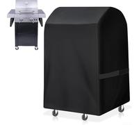 Housse de protection pour barbecue en extérieur | Tissu Oxford 420D | Protection étanche à la poussière avec résistance aux UV | Convient aux barbecues de 77 x 61 x 110 cm