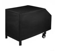 Housse de protection pour barbecue en PVC résistant aux intempéries et à la poussière pour 3 à 4 brûleurs, utilisation dans le jardin, 114 x 59 x 63 cm (114 x 59 x 63 cm)