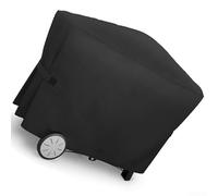 Housse de protection pour barbecue en tissu Oxford résistant à la poussière, noir, 112,4 x 64,1 x 95,6 cm
