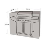 WERKA PRO Housse de Protection pour Barbecue et plancha 180 x 80 x 120 cm 180 x 80 x 120 cm