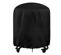 Housse de protection pour barbecue ronde contre la pluie, le soleil et la poussière - Convient pour les barbecues ronds et autres meubles d'extérieur - 73 x 71 cm