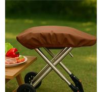 Housse de protection pour barbecue Weber 9010001 Traveler - Étui de protection robuste 600D étanche pour barbecue, organiseur de rangement pour accessoires de cuisine en plein air (marron)