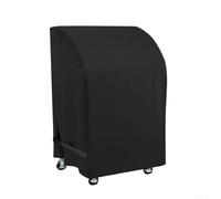 Housse de protection pour barbecue Weber pour barbecue Char Broil grâce à une barrière imperméable et une finition résistante aux UV (noir 600D)