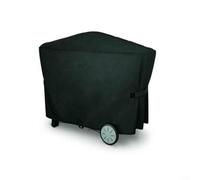 Housse de protection pour barbecue Weber Q3000 Q2000 - Tissu polyester résistant à la poussière et aux UV - Noir - 112,4 x 64,1 x 95,6 cm
