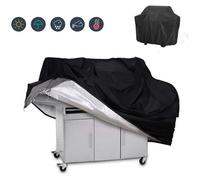 Housse de protection pour barbecue WINPOWER - 145x61x117cm - Noir - 201D polyester fabri