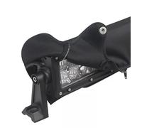 Housse de protection pour barre lumineuse LED 55,9 cm - Droite et incurvée - Résistante à l'eau - Coupe-vent et anti-poussière