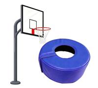 Housse de protection pour bâtons de basket-ball carrés et ronds, rembourrage de protection épais pour la sécurité extérieure et intérieure, 20,3 x 20,3 cm