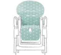 Housse de protection pour bébé en PVC, taille universelle, fabriquée en Italie, étoiles menthe