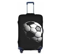 Housse de protection pour boîte de voyage en forme de cochon rose pour valise de 45,7 à 81,3 cm, J'aime le football, XL