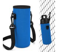 Housse de Protection pour Bouteille d'eau Linkidea avec Crochet, Compatible avec Les Bouteilles Yeti Rambler 510 ML, Hydro Flask à Large goulot 510 ml/590 ML (Bleu)