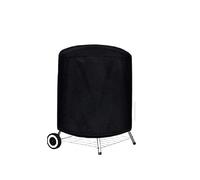 Housse de Protection pour Brasero Exterieur Housse de Protection Ronde Noire for Barbecue d'extérieur, poêle, Foyer, imperméable, Robuste, Tissu 210D, for électrique(58x78cm 210D)