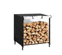 Housse de Protection pour Brasero,Housse Barbecue Housse de Protection for Bois Chauffage d'extérieur avec Sac Rangement, Housse imperméable et résistante for foyers, Piles(122x60x104CM)