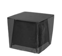 Housse de Protection pour Brasero,Housse Barbecue Housse de Protection for Foyer, Housse carrée et étanche for Colonne, for mobilier d'extérieur(Black,54x54x89cm)