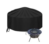 Housse de Protection pour BraséRos ImperméAble Housse brasero,Coupe-Vent,RéSistant aux UV, RéSistant à la DéChirure, Tissu Oxford 600D Housse pour Foyer Barbecue, Housses pour BraséRos (ø91x31cm)