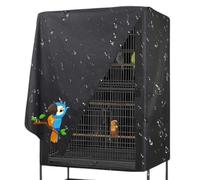 Housse de protection pour cage à oiseaux, protection de maison pour perroquet, pare-soleil imperméable avec motif créatif pour petits animaux, perruches, chats, habitat aviaire, accessoire de maison