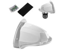 Housse de protection pour caméra extérieure - Protection de toit | Protection étanche pour caméra de sécurité - Boîtier résistant aux intempéries pour caméras dôme et Bullet | Support antirouille