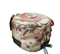Housse de protection pour canette de camping, sac de rangement pour réservoir d'air, protection anti-chute pour barbecue, pique-nique, camping en plein air, voyage, randonnée, Petite boîte plate