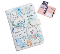 Housse de protection pour carnet de maternité - Motif de dessin animé intéressant - Rangement efficace - Différents matériaux - Cadeaux pratiques pour les femmes enceintes et les futures mamans.