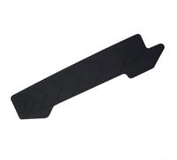 Housse de protection pour chaîne de vélo en gel de silice pour éviter les rayures et l'usure sur le tube inférieur Noir