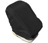 Housse de protection pour chaise de bébé avec protection contre la poussière, l'humidité et pare-soleil pour préserver l'état du siège (noir)