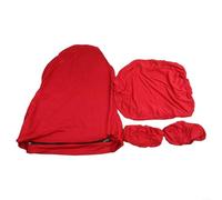 Housse de protection pour chaise de jeu et sièges d'ordinateur de bureau, tissu élastique pour la maison, la réunion et le bureau (rouge)