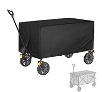 Housse de Protection pour Chariot d'extérieur 210D Robuste et résistant à la poussière, étanche (137,2 cm (L) x 55,9 cm (l) x 61 cm (H)(Only Cover)