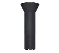 Housse de protection pour chauffage de terrasse avec fermeture éclair et sac de rangement, matériau imperméable et coupe-vent pour une utilisation en extérieur par divers temps