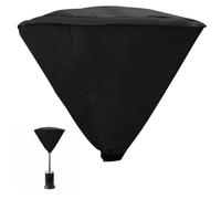 Housse de Protection pour Chauffage de Terrasse Extérieure Pliable Noir | Polyester, Usage Extérieur pour Patio Heater et Outdoor Heater, Protection, Design Pliable, Noir
