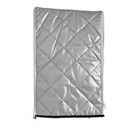 Housse de protection pour chauffe-eau d'extérieur sans réservoir avec | Coton à six couches qui protège contre la pluie, la neige et le vent. Fermetures éclair double face pour un accès facile à