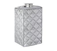 Housse de protection pour chauffe-eau sans réservoir, étanche à l'eau et à la poussière avec fermeture éclair pour chaudière murale, argent, 74,9 x 48,8 x 35,6 cm