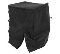 Housse de Protection pour Chauffe Spa Extérieure, Housse Isolante et Étanche Noire, Couverture Chauffante pour Pompe de Spa, Protection la Poussière et Intempéries, Compatible