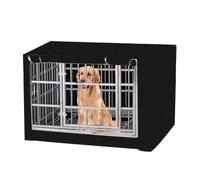 Housse de protection pour chien, protection de cage pour animaux de compagnie, tissu respirant résistant à la poussière, 33,78 x 11,02 x 3,5 cm, chiens et chats, portable compact idéal pour le camping