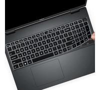 Housse de protection pour clavier Dell Precision 16 7670 7680 & Precision 7770 7780 16 17,3 pouces, accessoires pour ordinateur portable Dell Precision 7000, noir