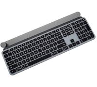 Housse de protection pour clavier Logitech MX Keys S/MX Keys Advanced Wireless Illuminated Keyboard, Logitech Craft Wireless Keyboard Skin Protector Accessories - Noir