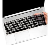 Housse de protection pour clavier pour HP ProBook 450 G8 G9 G10 / ProBook 455 G8 G9 G10 / ProBook 650 G8 / HP Zbook Power G8 G9 15,6" (ne convient pas pour ProBook 450 455 650 G6 G7) - Noir
