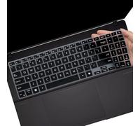 Housse de protection pour clavier pour ordinateur portable ASUS Vivobook 15 M5506 S5506 S5507 S5507QA 15,6" et ASUS VivoBook 16 M5606 S5606 Noir