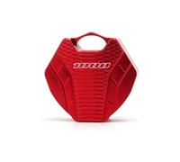 Housse de Protection pour clé de Moto pour Suzuki GSXS1000 GSX-S1000 GSX-S GSXS 1000 GT Accessoires De Moto CNC Etui Clés Coque Broderie Badge Porte-clés(Red GSXS1000)