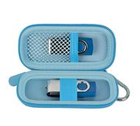 Housse de protection pour clé USB compatible avec SanDisk/pour Samsung/pour PNY Flash Drive, Memory Stick Thumb Drive Sac de stockage de données, 16/32/128 Go Accessoires électroniques Support (Bleu