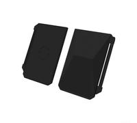 Housse de protection pour clés compatible Tesla fabriquée en silicone de qualité supérieure conçue pour s'adapter à chaque design unique sur toute la gamme de voitures (noir)