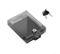 Housse de protection pour climatiseur avec verrouillage de sécurité enfant et interrupteur antichoc pour sécuriser les composants électriques et réduire les risques domestiques (transparent)