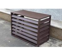 Housse de protection pour climatiseur, condensateur extérieur, protection durable et résistante aux intempéries, protection d'unité CVC, couvercle de tube pour unités extérieures