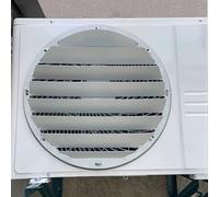 Housse de protection pour climatiseur - Empêche le soufflage direct pour les unités extérieures, déflecteur de grille en acier inoxydable