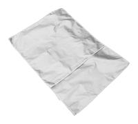 Housse de Protection pour Climatiseur Extérieur Argentée en Polyester | Revêtement Réfléchissant Argenté, Ourlet Inférieur à Cordon, Pose sans Outil, pour Unité Extérieure en Vent