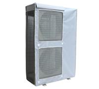 Housse de protection pour climatiseur extérieur en tissu Oxford 600D en maille fine pour toutes les saisons, résistant aux intempéries, ajustement universel (100 x 40 x 138 cm)